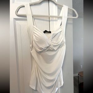 Vintage style white blouse